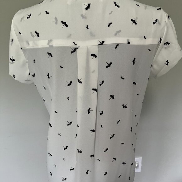 Collective Concepts Felipo Firefly Pleated Blouse NWOT Size M - Picture 2 of 2